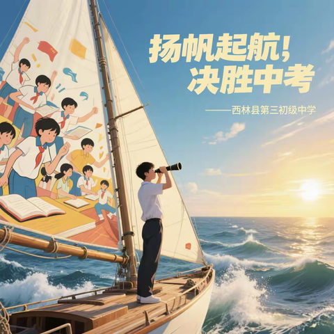 扬帆起航，决胜中考！—— 西林县第三初级中学2025届中考送考仪式燃情举行