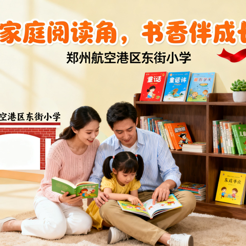 阅读角•让书香点亮亲子共成长的星光