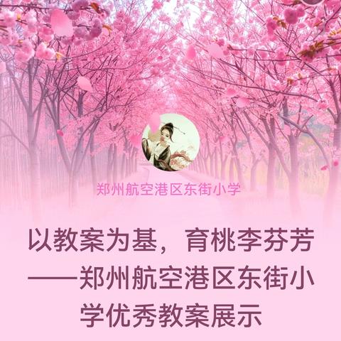 以教案为基，育桃李芬芳——郑州航空港区东街小学优秀教案展示