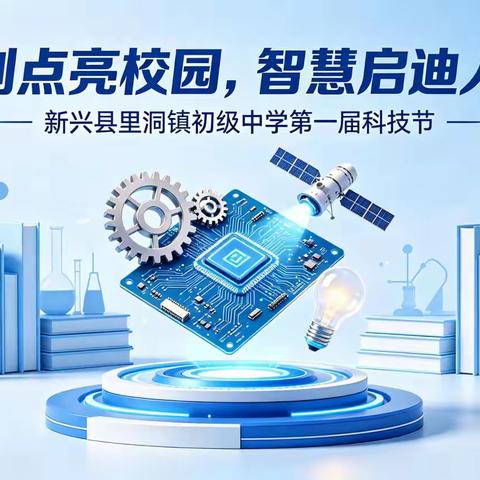 科创点亮校园，智慧启迪人生 ——新兴县里洞镇初级中学首届校园科技节