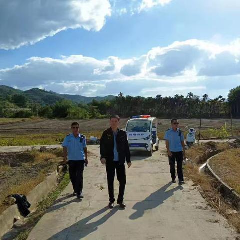 五指山市番阳镇持续开展秸秆禁烧巡查与宣传工作