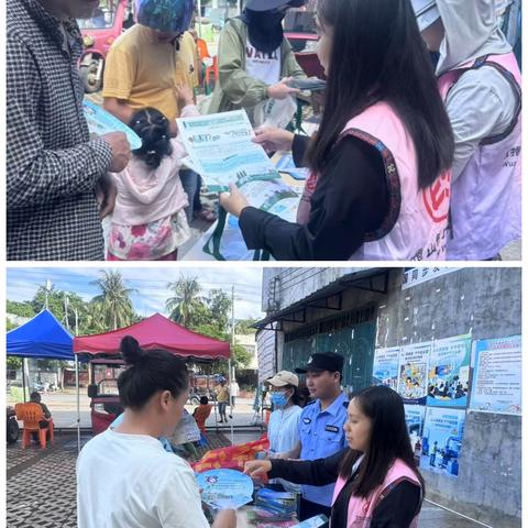 番阳镇开展全国生态日巾帼禁塑与垃圾分类宣传活动