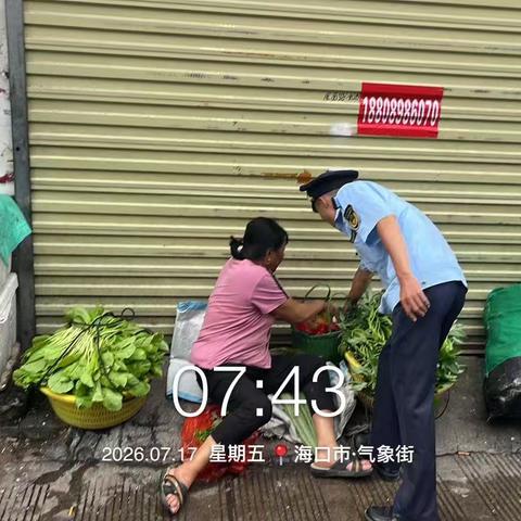 蓝天街道综合行政执法中队开展禁塑“巡查-执法”工作
