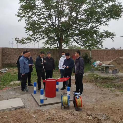 西安市地下水保护监测中心 推进西安市临潼区代王村国家地下水监测站验收工作