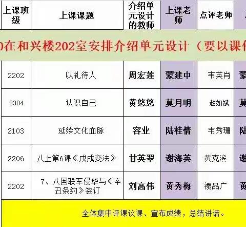 研学实践促成长，最美课堂在路上——横州市民族中学2023年秋季学期政治学科返岗研修活动