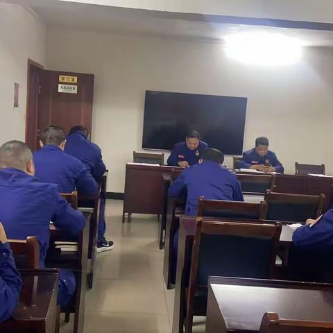 义煤综合应急救援大队 直属四中队周工作总结 （11月9日-11月15日）