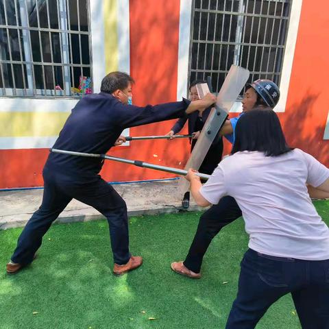 反恐防暴 护幼同行—万宁市和乐镇联丰幼儿园反恐防暴演练活动