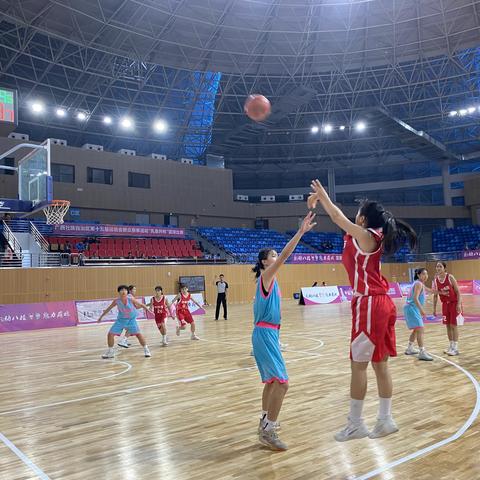 明天上演最后一轮决名次赛！广西第十五届运动会竞技项目五人制女子篮球比赛进入最后冲刺阶段