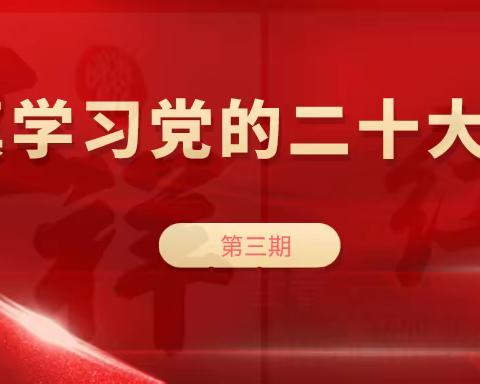 贯彻学习二十大报告金标准