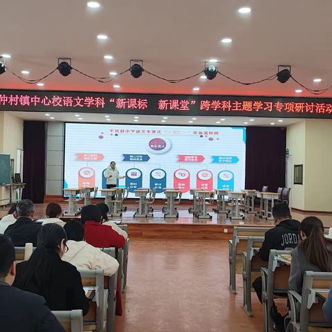 教研无止境 成长不延期 ——仲村镇中心校语文六年级单元集体备课活动
