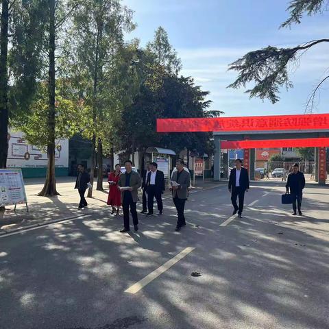 文渠镇中心校开展十月份校园管理“大观摩 大评比 大提升”活动