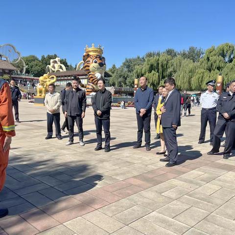 边祥为及其他区领导持续开展节日期间安全生产督导工作