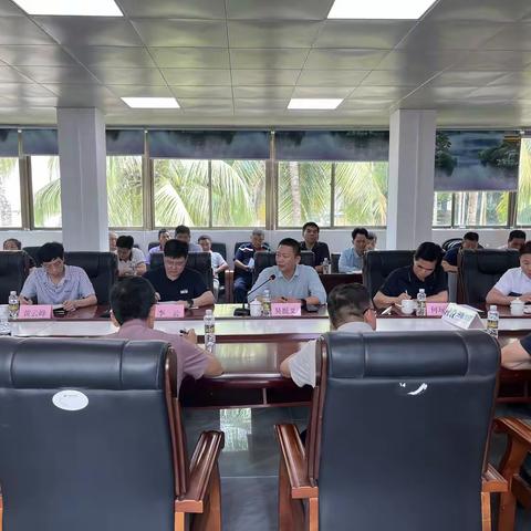 吴挺义到海胶集团加钗分公司调研未规范土地整治工作