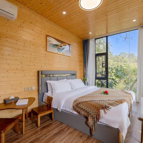 湖景木屋大床房