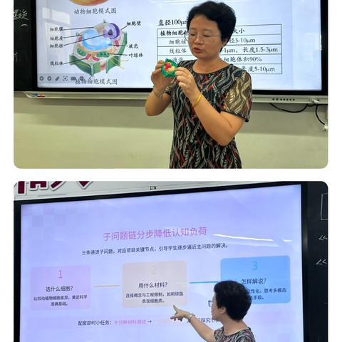 深耕教研促成长，聚焦课堂启思维——生物科组教研分享活动纪实