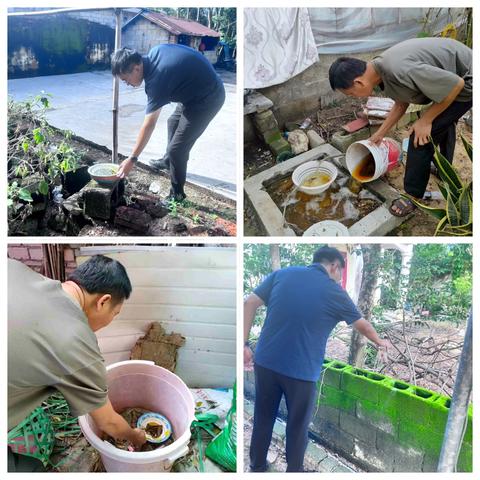 清洁家园，防患未然——重合村环境卫生整治行动纪实