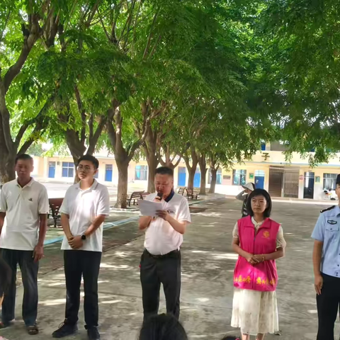 多方携手，共筑“护苗”防线 —— 七叉镇组织开展2025年度暑期护苗专项行动