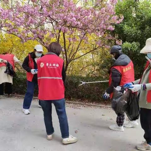 【近悦远来 活力双山】海泰社区“手拉手创建社区生态，心连心关爱美好家园”社区环境整治活动