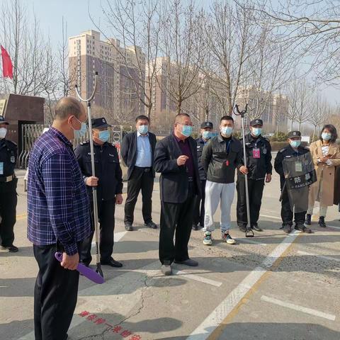 【1238战略导航】密州街道卢山中学防暴演练专题教育活动