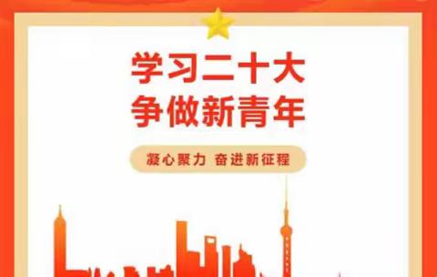 学习二十大 争做新青年 凝心聚力 奋进新征程