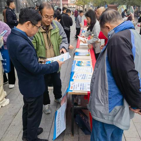 长安路街道持续开展居民医保宣传活动