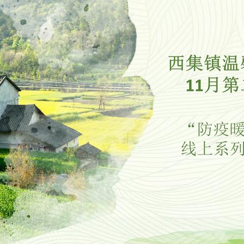 西集镇温馨家园11月第二周