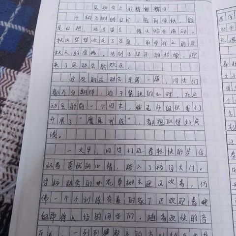 运动会上的精彩瞬间