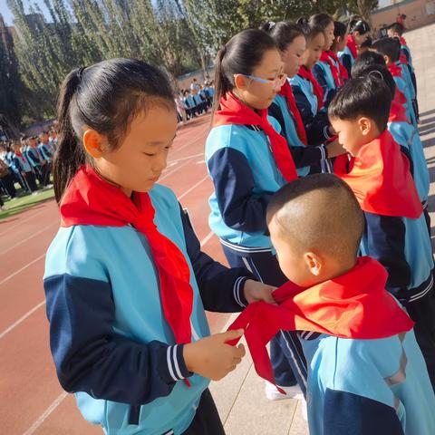 学习二十大 争做新时代好队员——新城区爱民街小学“十一三建队日”主题活动