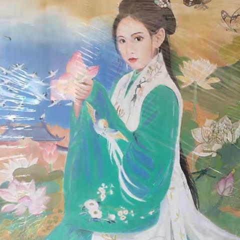 雷家林：我画《红藕美人图》
