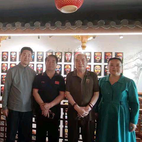 加拿大华侨王家明博士与立天下集团刘兆扬主任共商雄安发展新机遇