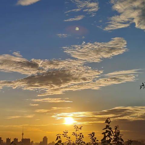 北京的晚霞