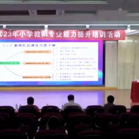 江门市2023年小学数学教师专业能力提升培训活动