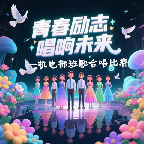 青春逐梦，唱响机电华章——机电部班歌合唱比赛