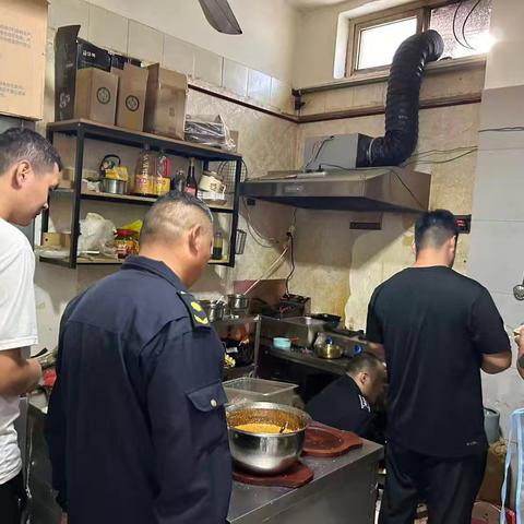 多方联动护安全！龙乡社区联合多部门为临街餐饮“燃气体检”