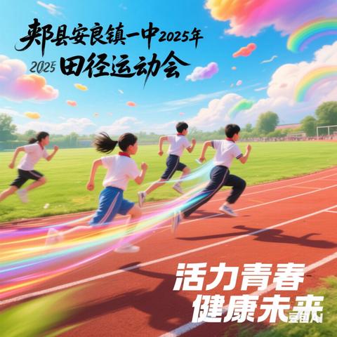 三苏文韵沁芳华     运动健儿绽光华——郏县安良镇一中2025年田径运动会激情启航