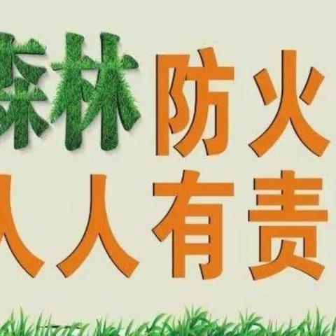 森林防火 人人有责——十五里园镇腾飞校区森林防火致家长一封信