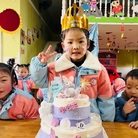 “我在幼儿园过生日啦”📣！ 家宝生态幼儿园为宝贝庆祝生日