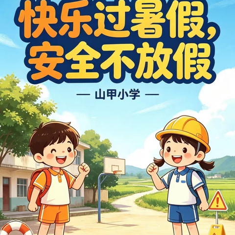快乐过暑假，安全不放假