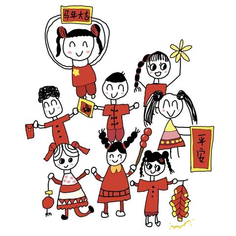 城郊街道美的国宾府幼儿园寒假放假通知及温馨提示