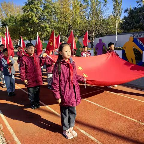 “传承责任 学会感恩” 云冈区西花园第一小学 五年级一班升旗仪式