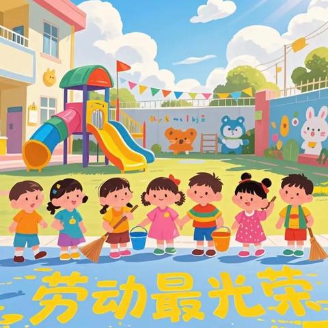 “劳动赋能成长，实践点亮未来”高店镇中心幼儿园劳动教育活动