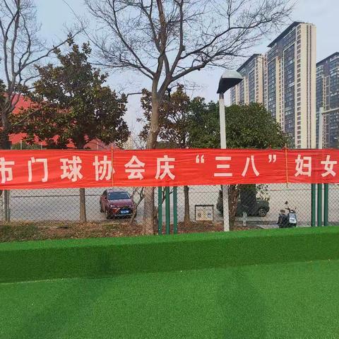 快乐的庆三八女子门球赛