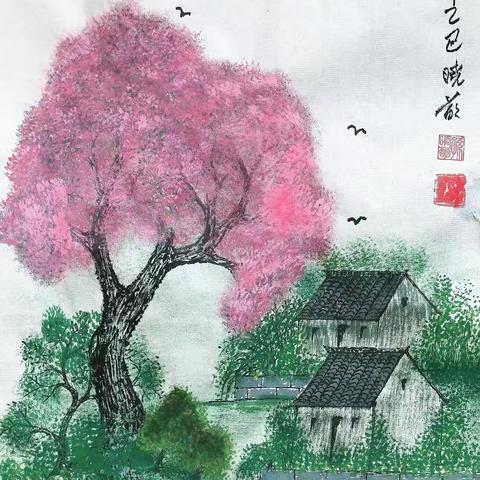 国画/水墨江南/春归系列