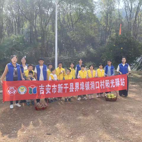 洞口村阳光驿站：儿童助老秋收活动实践案例
