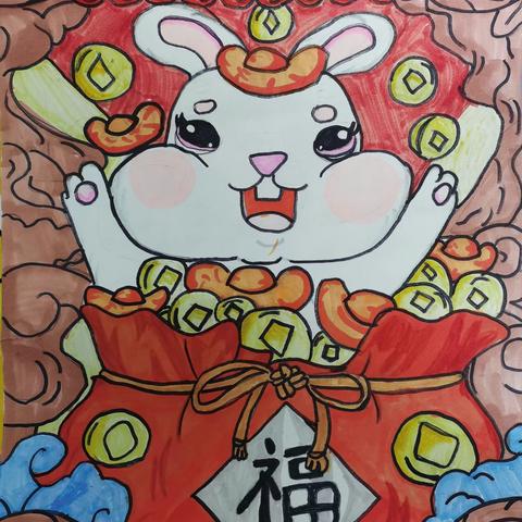 玉兔迎春 雏鹰争章——金沙县安底镇中心学校2023年寒假德育作业展示