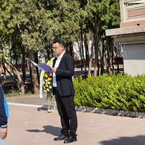 缅怀先烈精神，传承红色基因 ———大城县平舒镇魏里北中心小学清明节祭奠革命先烈活动记录