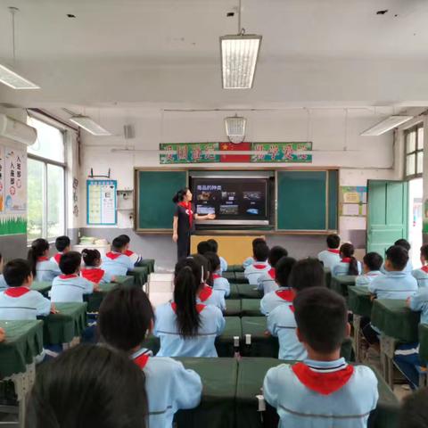 孟海小学禁毒主题班会教育活动