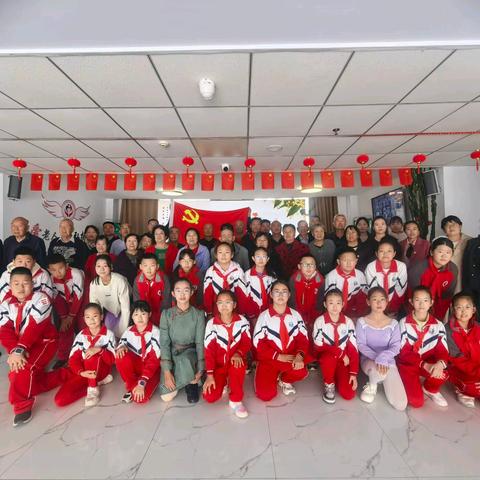 “情暖重阳，爱满敬老院”——武川县第二小学重阳节主题教育活动