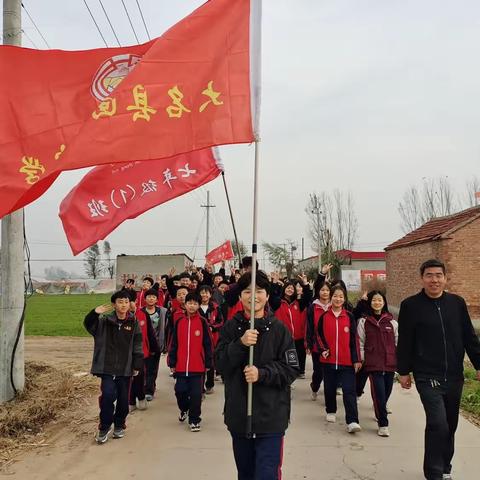 传承红色基因，爱国励志成才--金滩镇中学七年级冬季研学活动