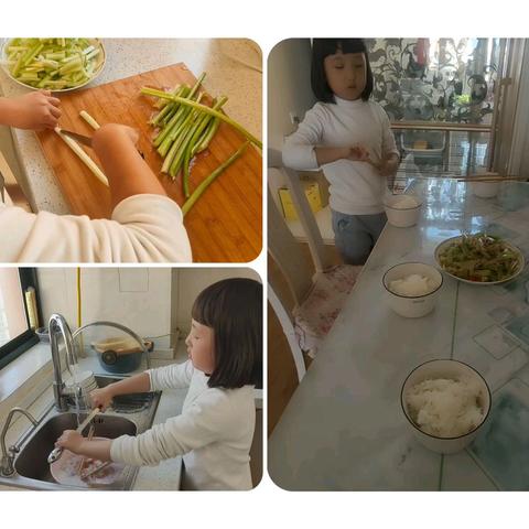 小小家务能手，餐桌显担当✨